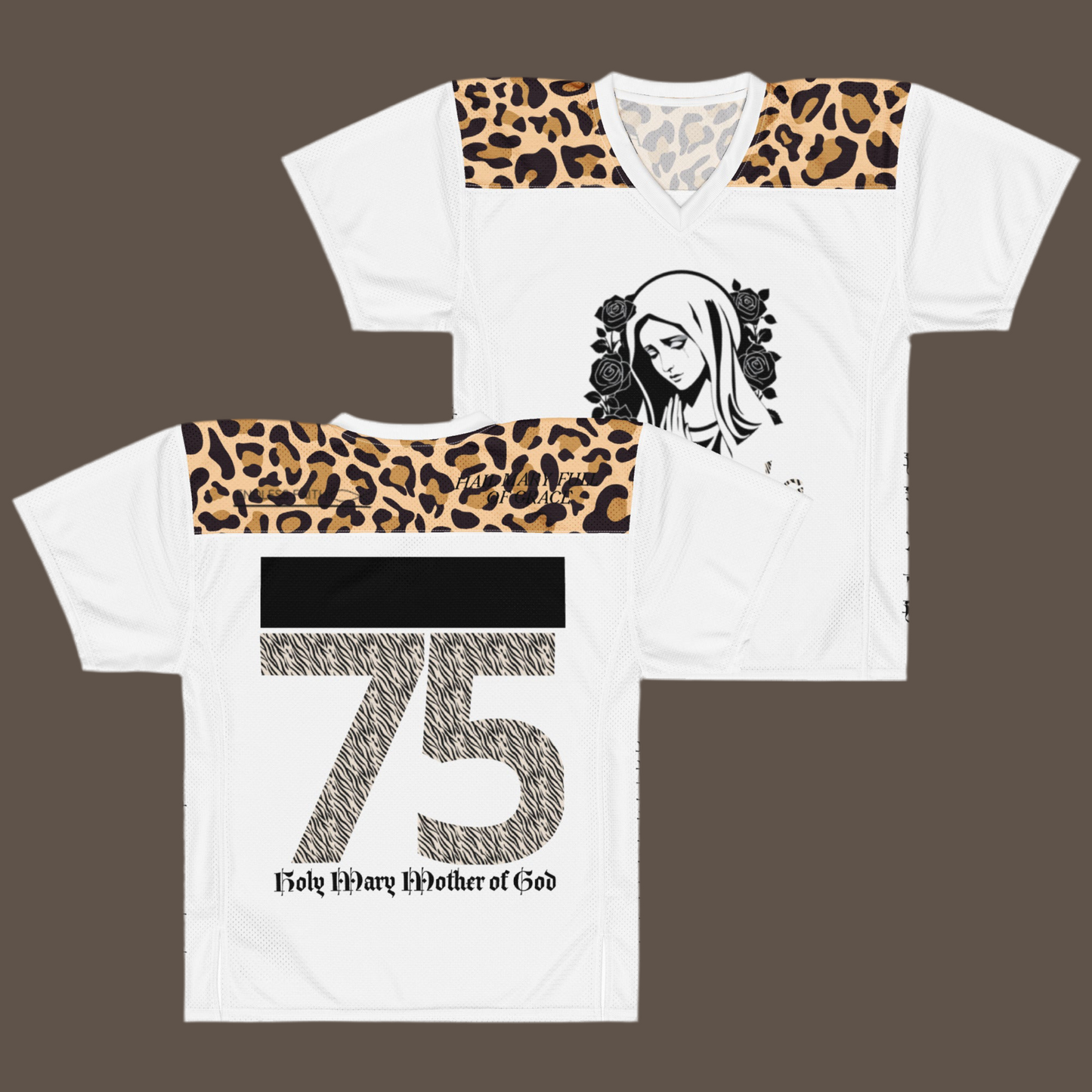 Ave Maria Animal Print Jersey