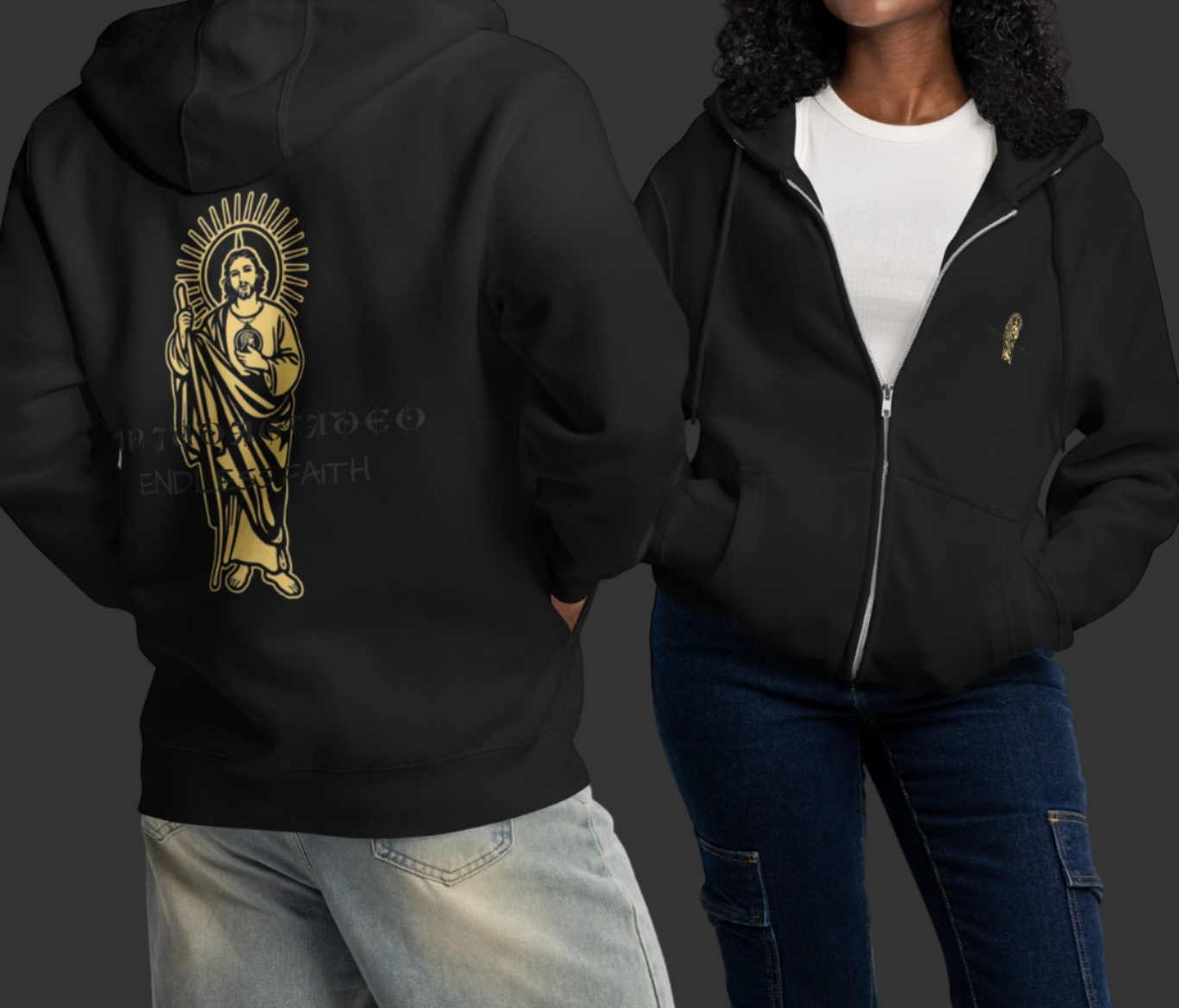 SAN JUDAS TADEO Zip Hoodie