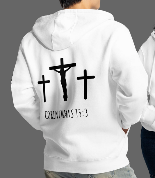 Corinthians 15:3 Zip Hoodie