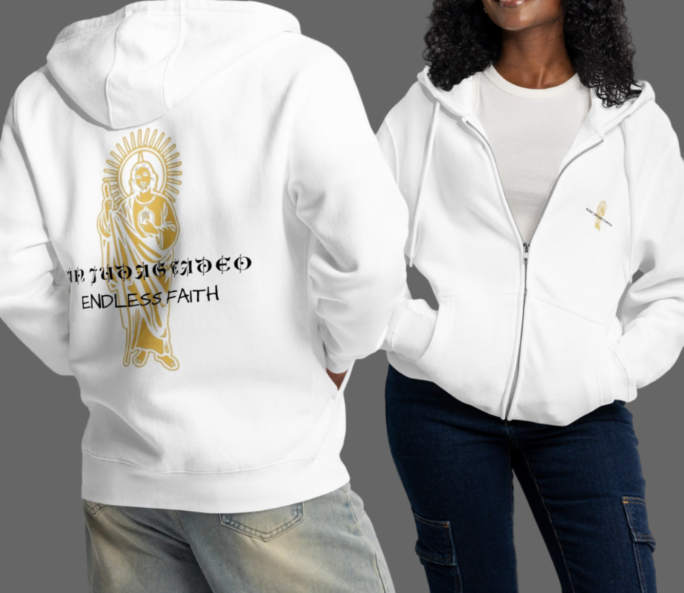 SAN JUDAS TADEO Zip Hoodie